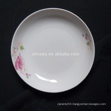 OEM customized eco-friendly ceramic plate for fruit